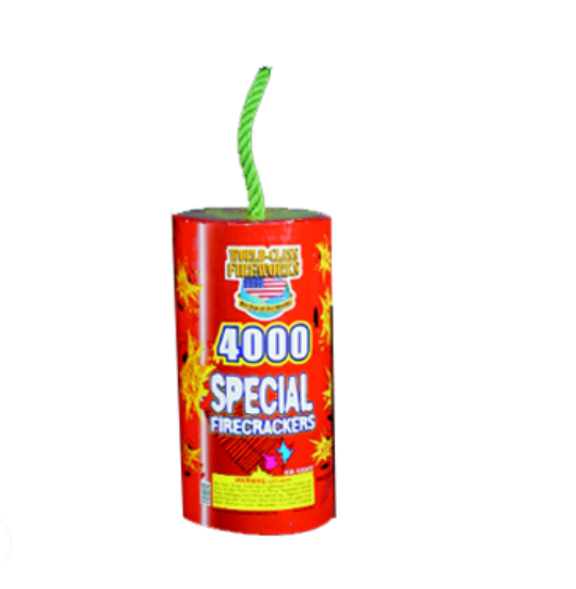 World Class Firecrackers 4,000 Roll USAFireworks