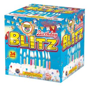 Birthday Blitz | 34 Shot Cake