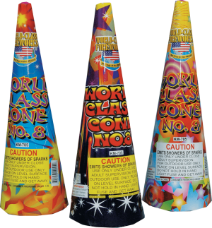 #8 Cone | 30 Second Fountain