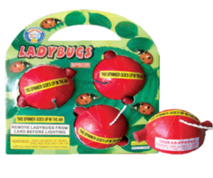 Lady Bugs | Single Aerial Spinner