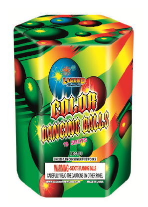 Color Dancing Balls | 19 Shot Cake