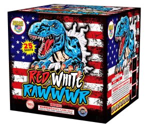 Red White Rawwwr | 25 Shot Cake
