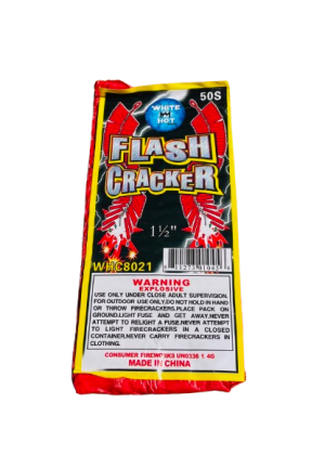 White Hot Firecrackers - Pack of 50