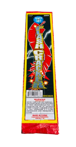White Hot Firecrackers - Pack of 200