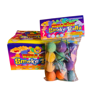 Color Smoke Balls | 6 Packs of Twelve | Box