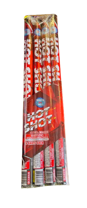 Hot Shot | Four Pack of 5 Shot Candles