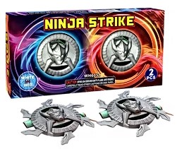 Ninja Strike | Pack of 2 Ground Spinners