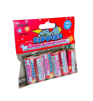 Zippies | Six Pack of Ground Spinners