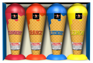 Mini Waffle Cone | Pack of 4 Fountains