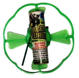 Green Wasp | Pack of 6 Aerial Spinners