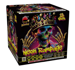Neon Rampage | 25 Shot Cake