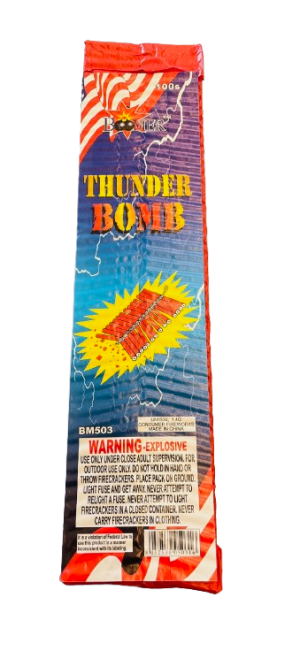 Thunder Bomb Firecrackers - Pack of 100