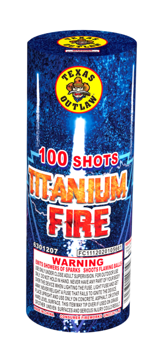 Titanium Fire | 100 Shot Cake