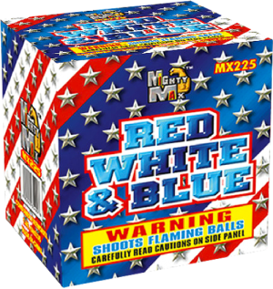 Red, White & Blue | 20 Shot Cake