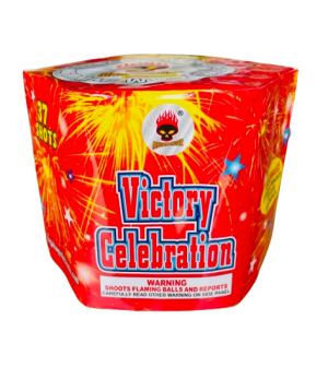 Victory Celebration | 37 Shot Parachute | Night Time