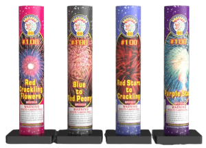 #100 Brothers Tube - Red Stars