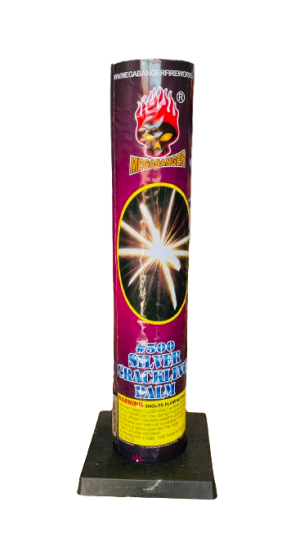 #500 Tube - Silver Crackling Palm - MB