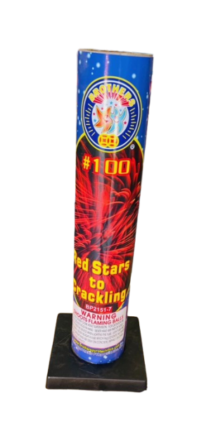 #100 Tube - Red Stars to Crackling - Brothers