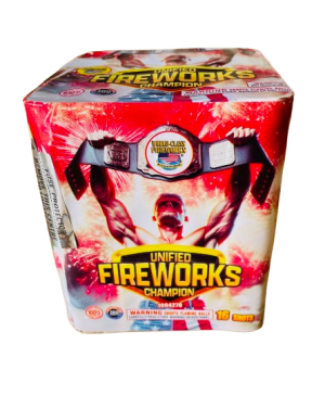 Unified Fireworks Champ | 16 Shot Cake