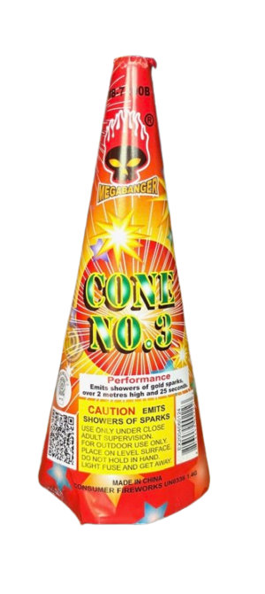 #3 Cone | 25 Second Fountain